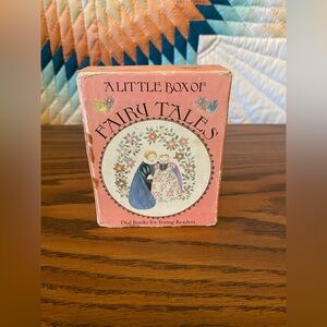A Little Box of Fairy Tales vintage Book Set